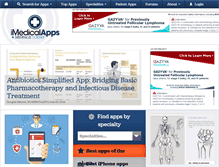 Tablet Screenshot of imedicalapps.com